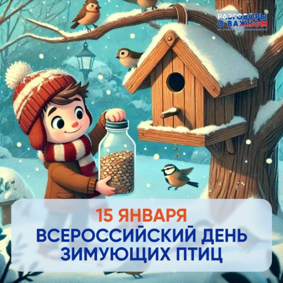 Экологический праздник «День зимующих птиц».